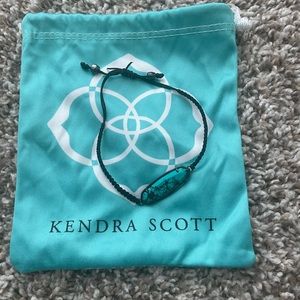 Teal and Black Kendra Scott Bracelet